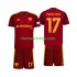 AS Roma Camisola Manu Kone 17 Criança Equipamento Primeiro Manga Curta 2026-2027